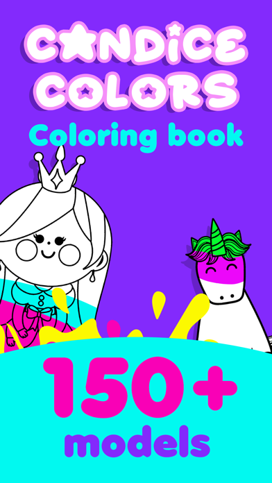 Coloring kids games 3+ Candice Screenshot