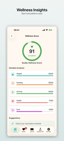 Purrwell: Puppy Care Plan iPhone screenshot
