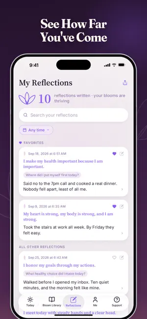 Bloom & Thrive Affirmations screenshot 4