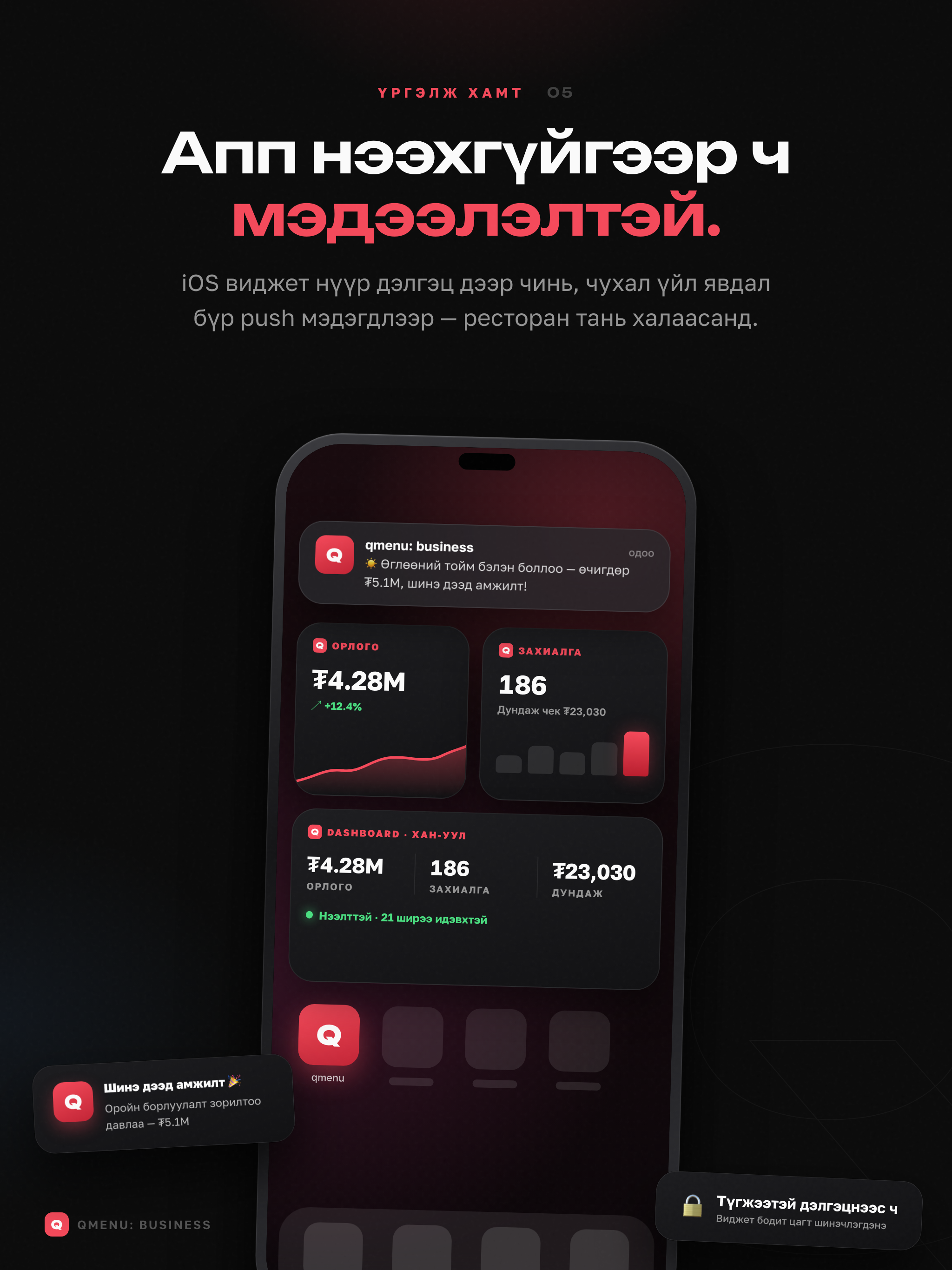 qmenu: analytics screenshot 8