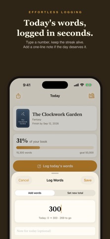 Word Sprint: Write Your Book Screenshot 6 of 10