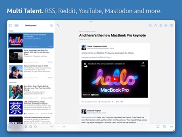 News Explorer iPad screenshot