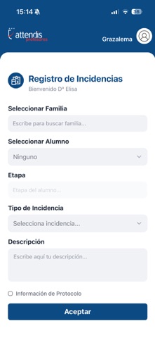 Profesores Attendis Screenshot 8 of 8