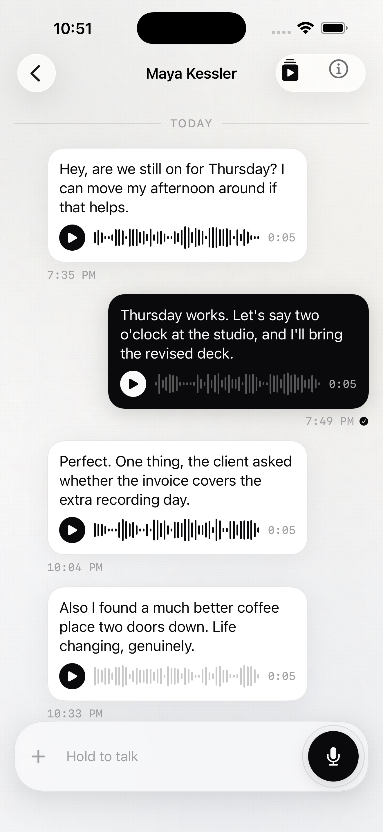 VOICE — Voice Messenger screenshot 2