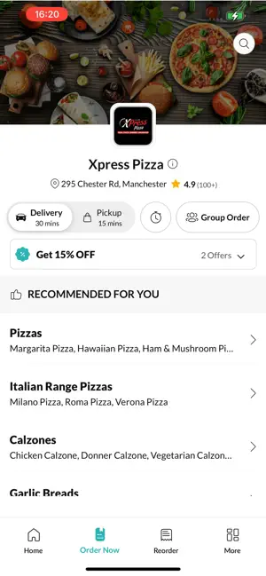 Xpress Pizza. screenshot 3