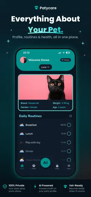 Patycare: AI Health Tracker screenshot 1