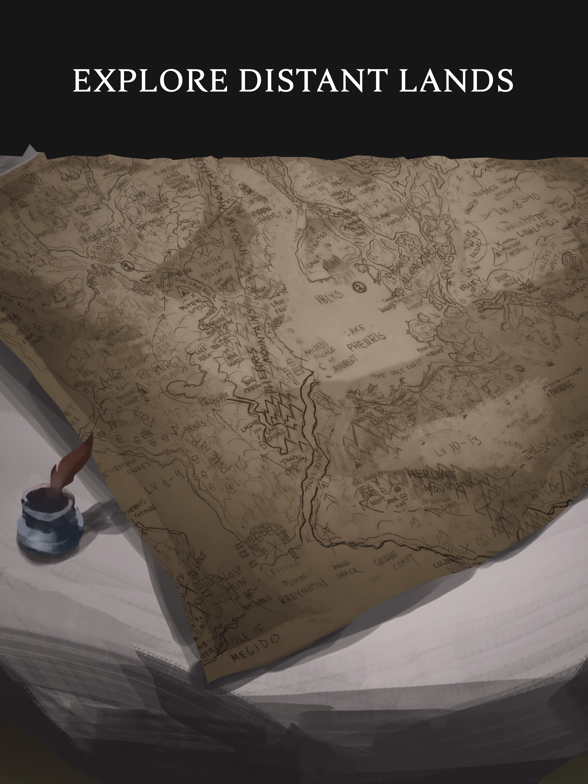 Eldrum: Red Tide - Text RPG screenshot 14