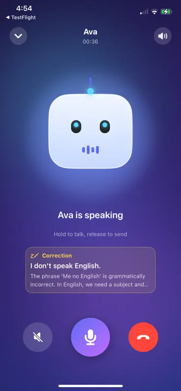 English Tutor AI Bot screenshot 2 of 5