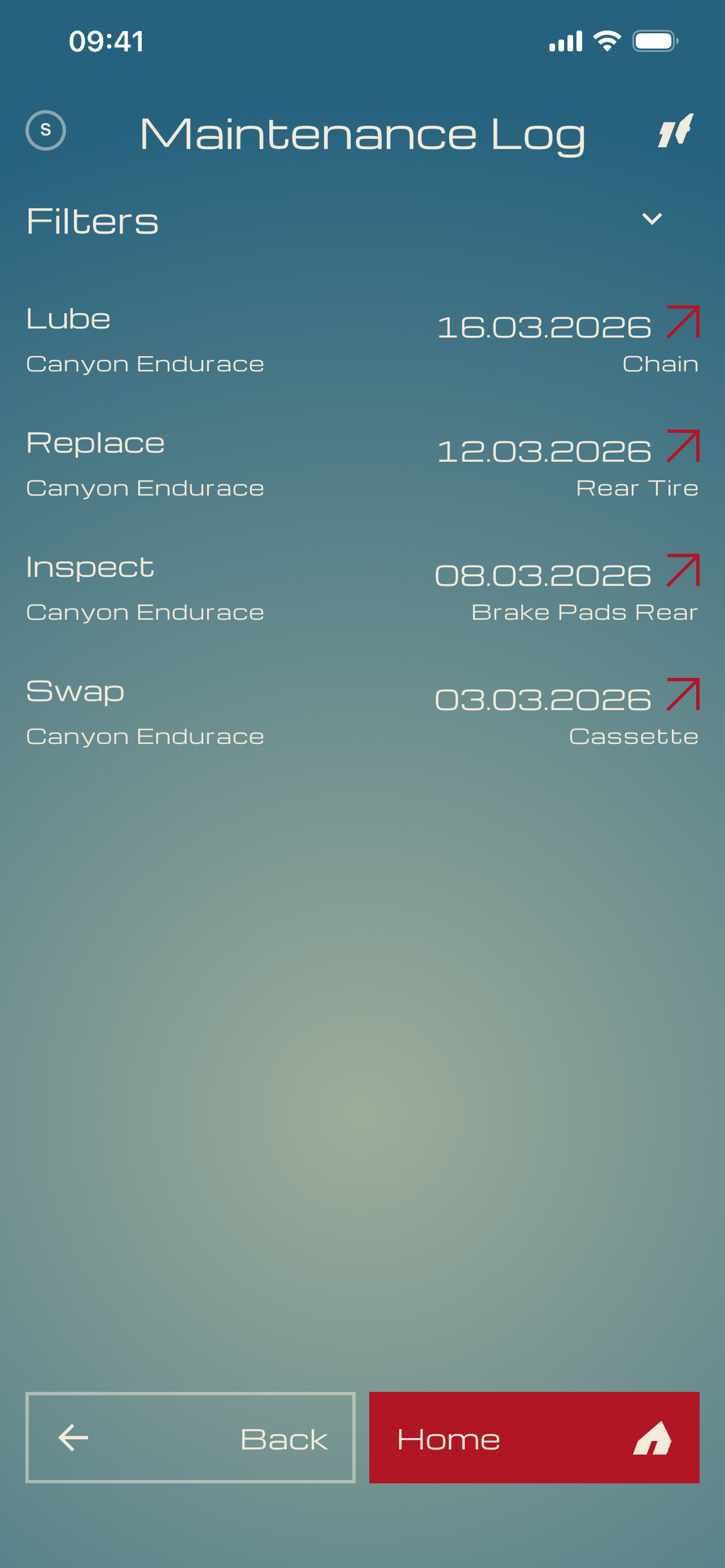 Velolog: Bike Maintenance screenshot 6