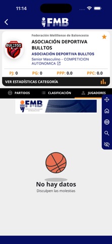 Afición FMB app screenshot 3