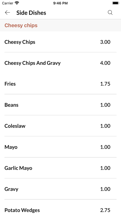 Krunchy Fried Chicken, Screenshot
