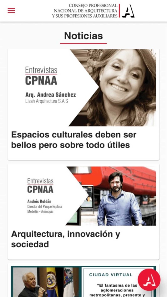 #3. CPNAAPP (iOS) By: Consejo Profesional Nacional de Arquitectura y sus Profesiones Auxiliares