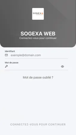 SOGEXA WEB screenshot 4