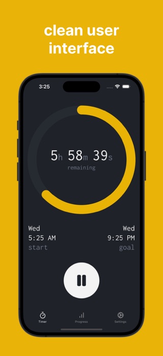 Simplifast: Fasting Tracker Screenshot 1 of 4