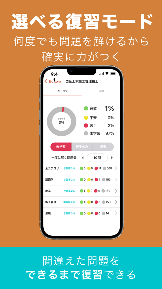 #3. 2級土木施工管理技士 過去問対策アプリ (iOS) 由: Ann株式会社