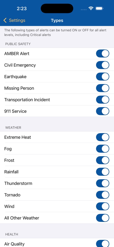 Alertable - Weather App | MWM