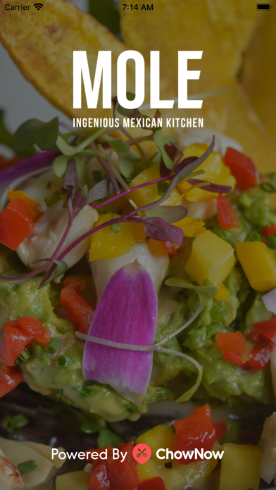 Screenshot 1 of Mole Mexican Kitchen App
