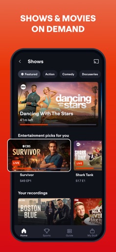 Fubo: Watch Live TV & Sports screenshot 4