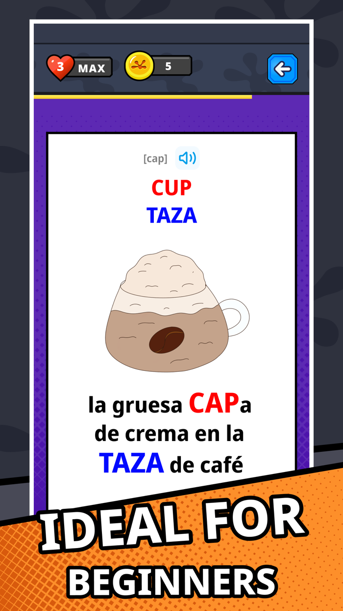 Easy Lizzy English words