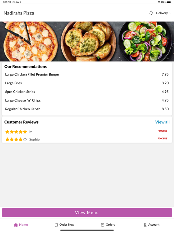 Screenshot #5 pour Nadirahs Pizza