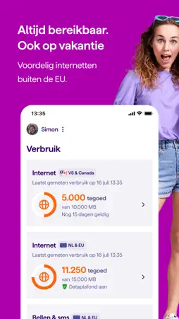 Mijn Simyo screenshot 5