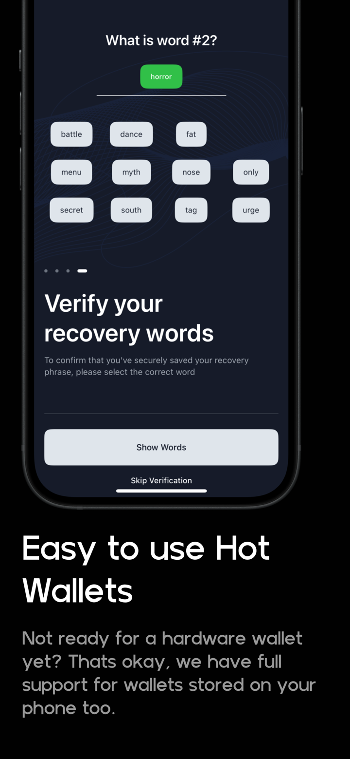 Cove: Simple Bitcoin Wallet screenshot 4