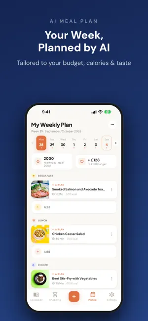 YumClip: Recipes & Meal Plan screenshot 1