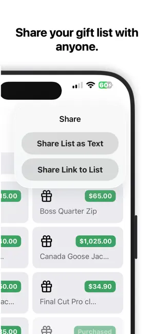 Wisp: Wishlist & Gift Registry screenshot 2