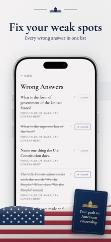 American Citizenship Test 26 Screenshot 5 of 6