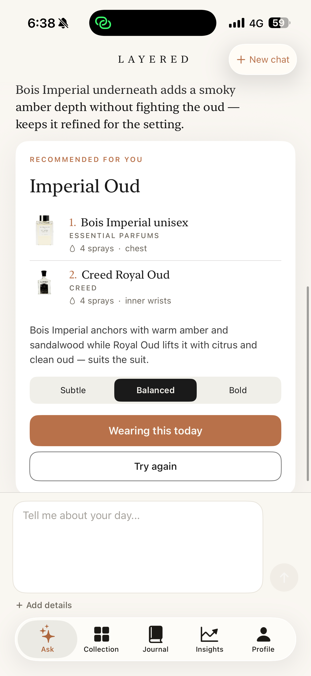 Layered – Fragrance screenshot 3