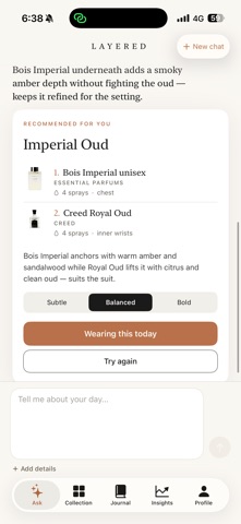 Layered – Fragrance Screenshot 3 of 6
