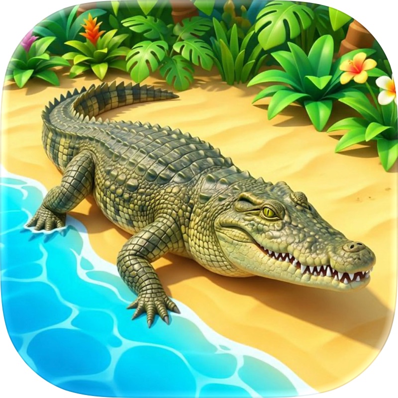 Crocodile Battle Hunting 3D screenshot 10