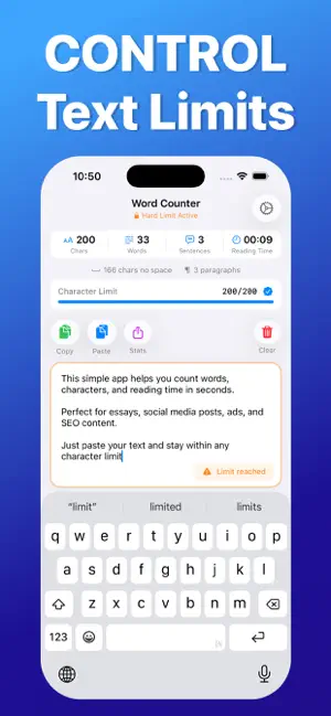 Word Counter Stats screenshot 2