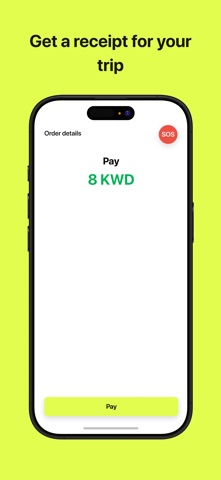 Taxi Kuwait - YOGO App screenshot