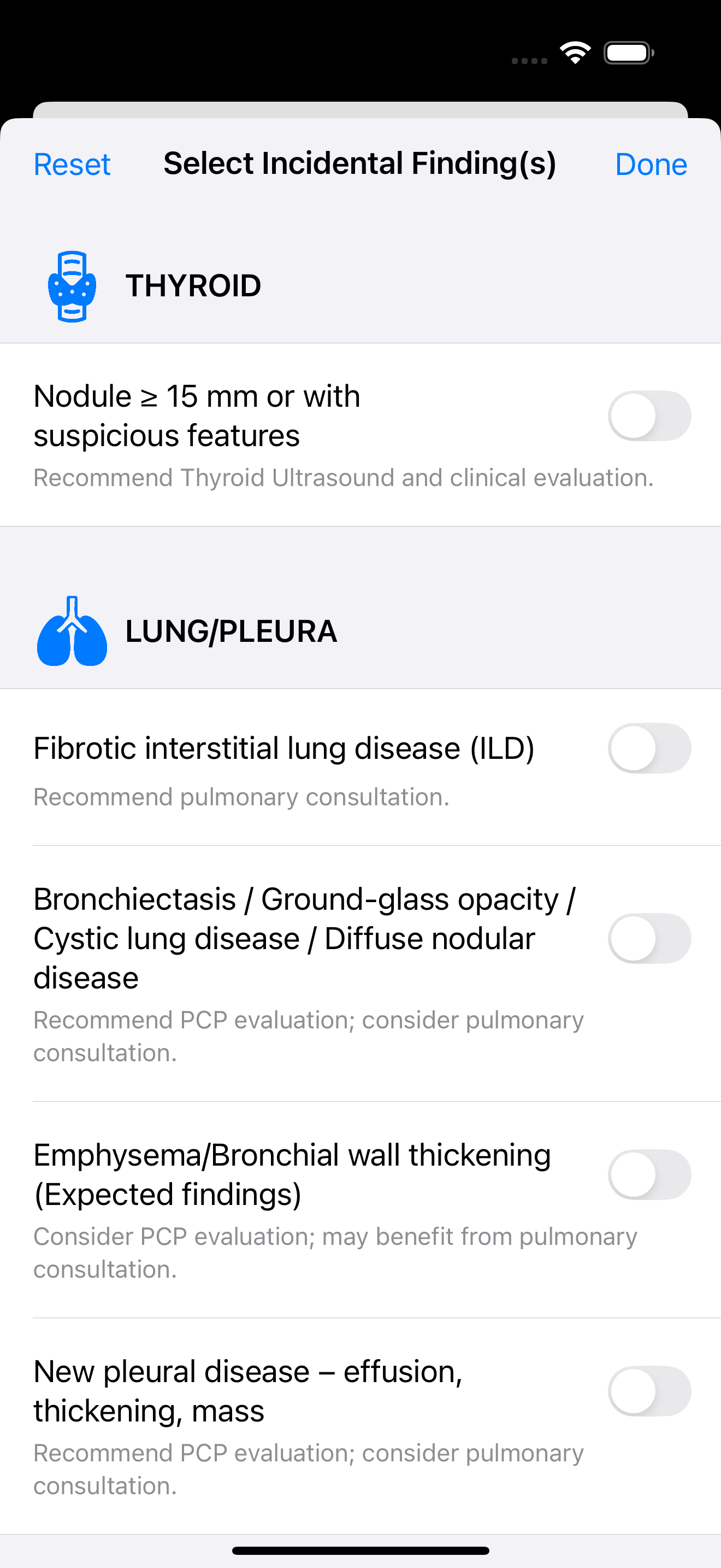 Lung Nodule Follow-up Guide