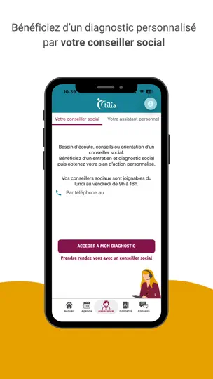Capture d'écran de Tilia Pour Les Aidants sur iPhone 4