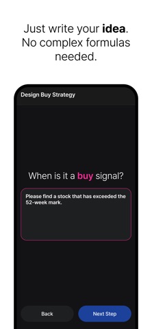 Trade Signal app screenshot