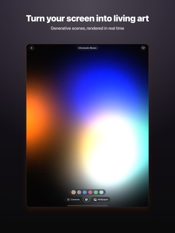 Wobbly Generative Art iPad screenshot
