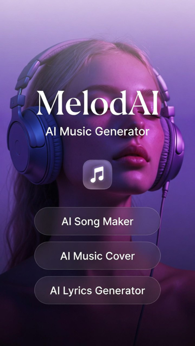 MelodAI: AI Song & Music Maker screenshot