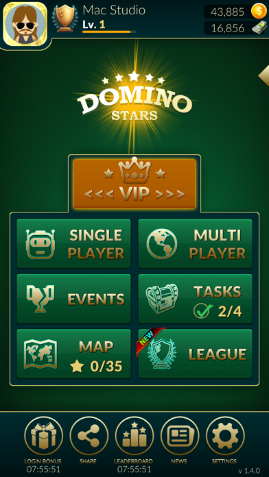 Domino Stars Screenshot