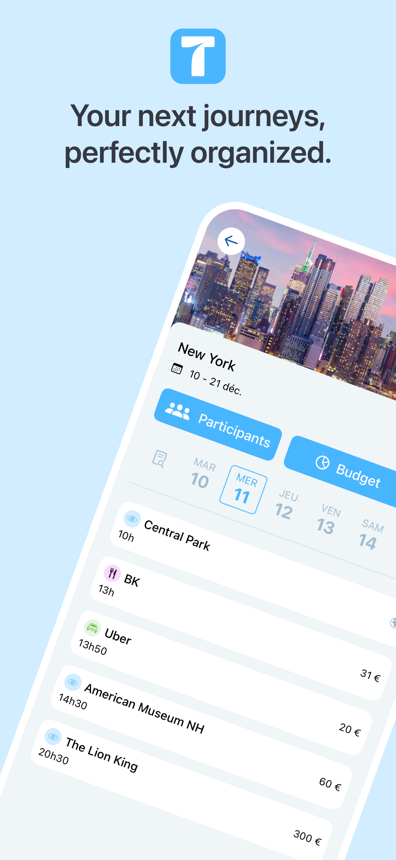 Trivel: Trip Planner