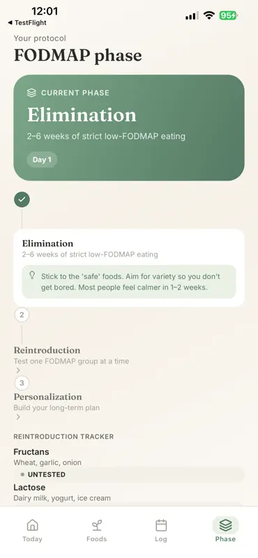 FODMAP Diet Tracker screenshot 5 of 5