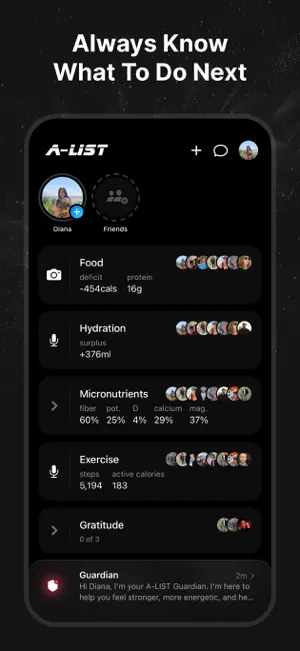 A-LIST: AI Health Coach screenshot 3