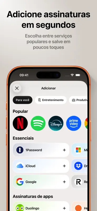 Subo: Assinaturas e Gastos screenshot 5 of 7