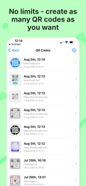 QR code generator - Hovercode screenshot 3