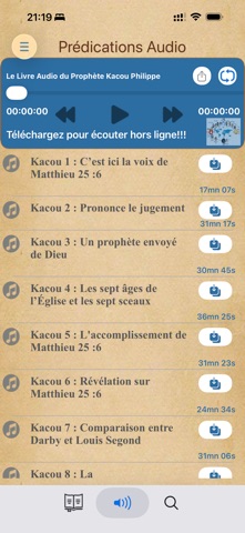 Prophète Kacou (texte + audio) screenshot