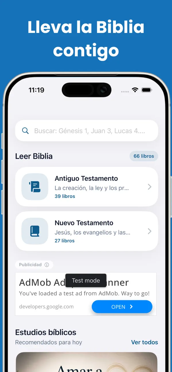 Screenshot #1 pour Santa Biblia (TLA)