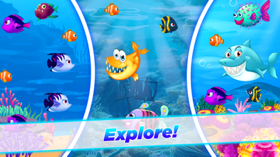 Hungry Fish Evolution Attack Screenshot