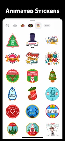 New Year HD Stickers screenshot