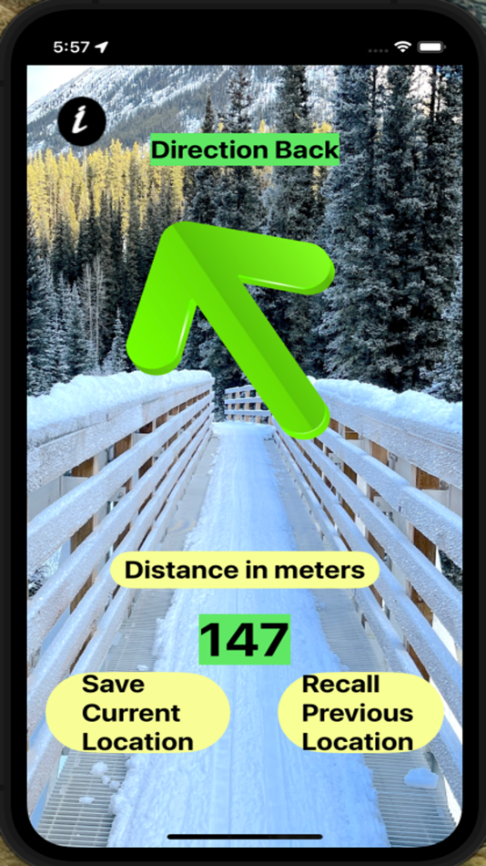 #1. Distance by Crow (iOS) بواسطة: Patrick Parno